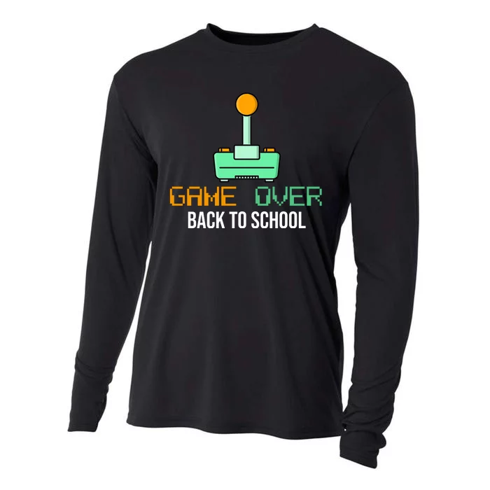 Game Over Back To School Gaming Cooling Performance Long Sleeve Crew