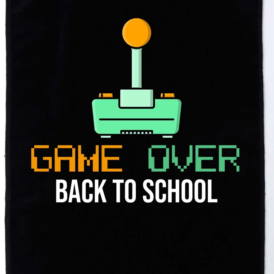 Game Over Back To School Gaming Platinum Collection Golf Towel