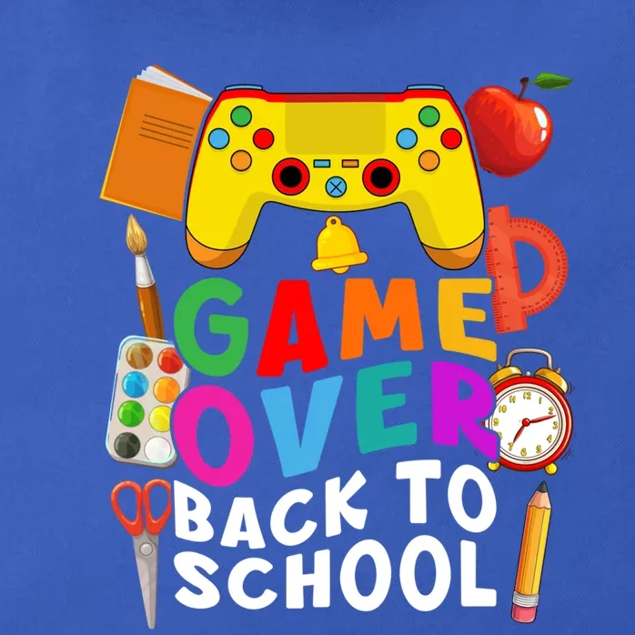 Game Over Back To School Gamer Controller 1St Day Of School Cool Gift Zip Tote Bag