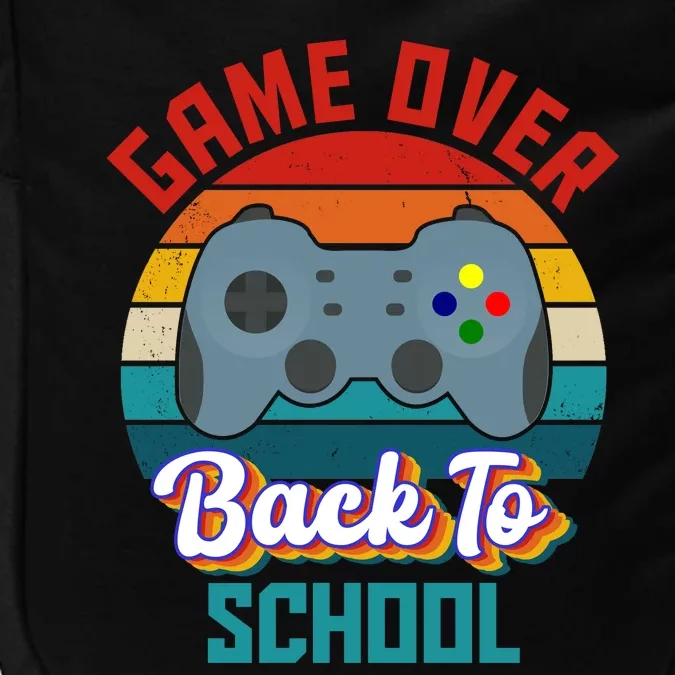 Game Over Back To School Funny Gamer Impact Tech Backpack