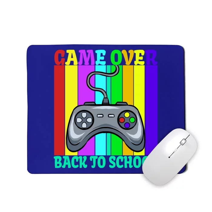 Game Over Back To School Teacher Student Gift Mousepad