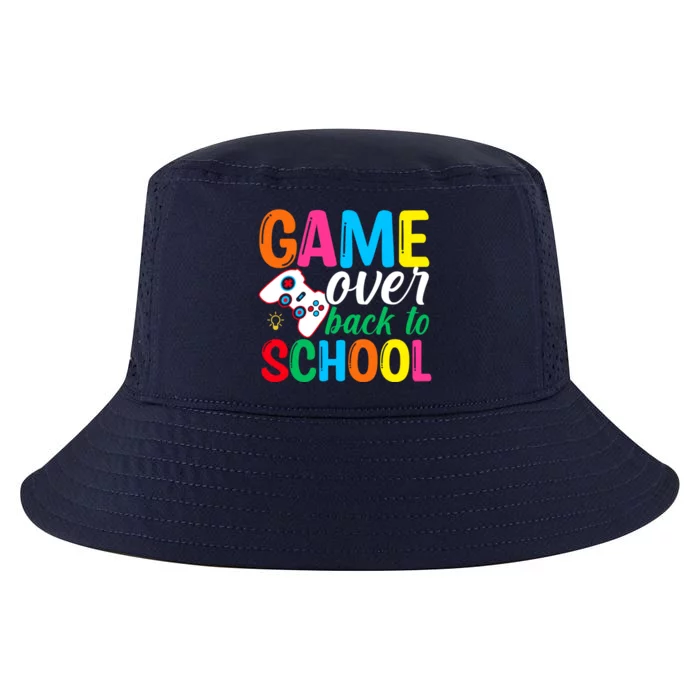 Game Over Back To School Video Games Happy First Day School Gift Cool Comfort Performance Bucket Hat