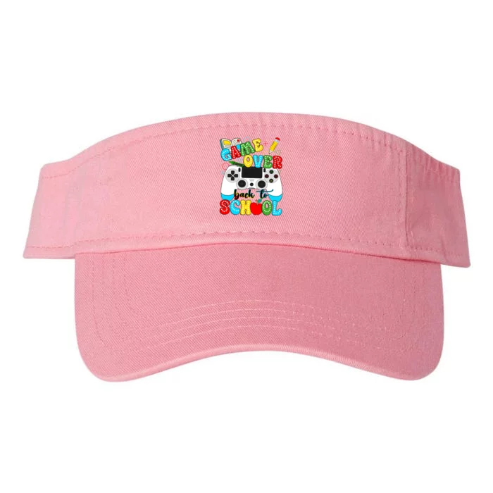 Game Over Back To School Valucap Bio-Washed Visor