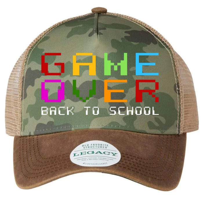 Game Over Back To School Legacy Tie Dye Trucker Hat