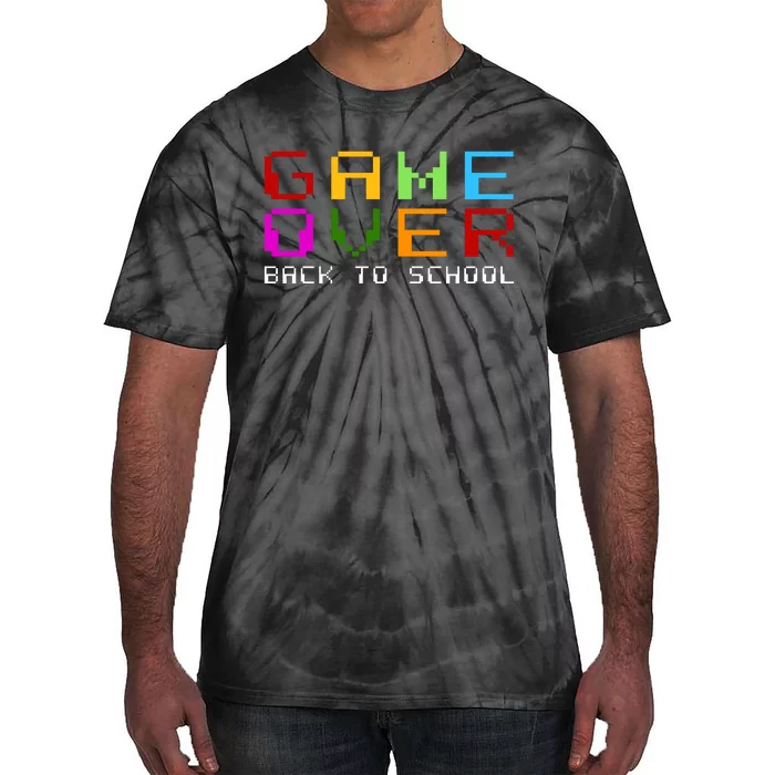 Game Over Back To School Tie-Dye T-Shirt