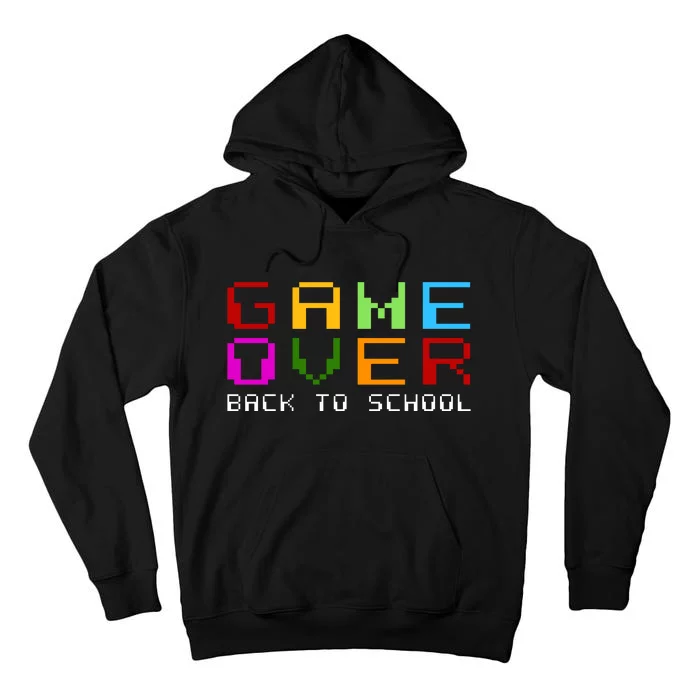 Game Over Back To School Tall Hoodie