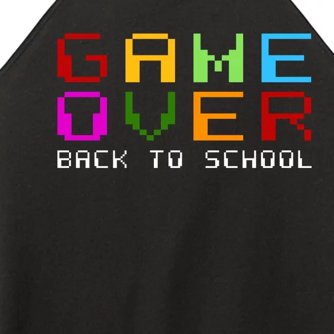 Game Over Back To School Women’s Perfect Tri Rocker Tank