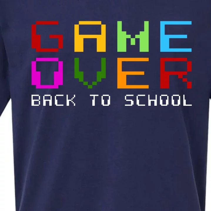 Game Over Back To School Sueded Cloud Jersey T-Shirt