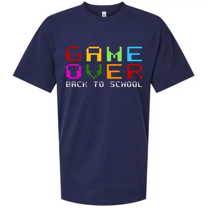 Game Over Back To School Sueded Cloud Jersey T-Shirt