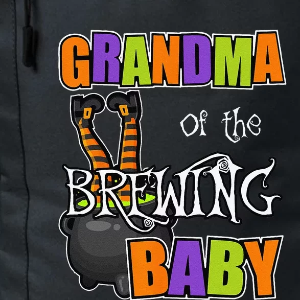 Grandma Of Brewing Baby Halloween Theme Baby Shower Spooky Daily Commute Backpack