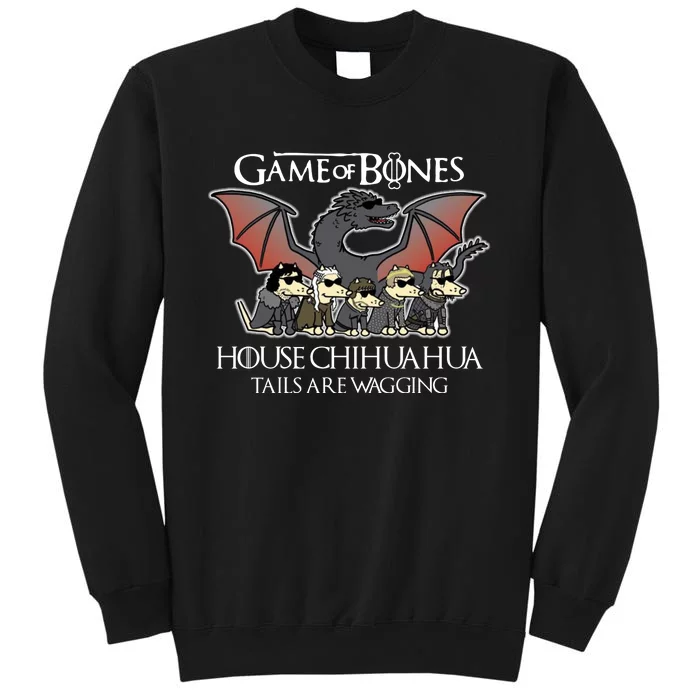 Game Of Bones House Chihuahua Tails Are Wagging Sweatshirt