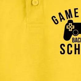 Game Over Back To School Dry Zone Grid Performance Polo