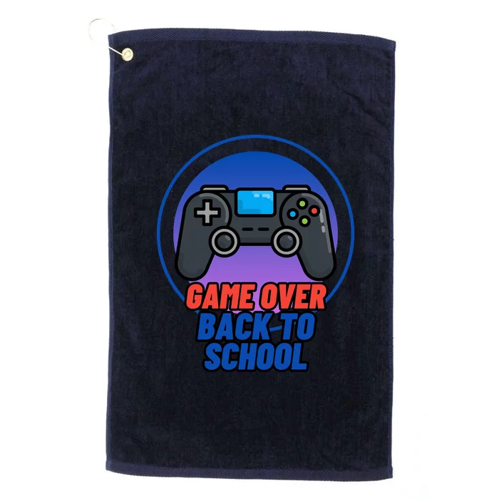 Game Over Back To School Platinum Collection Golf Towel