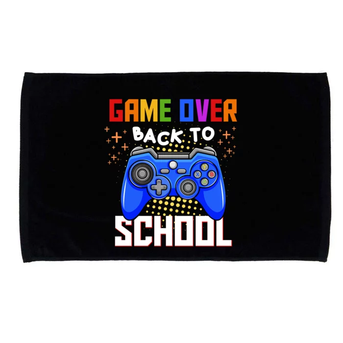 Game Over Back To School Funny Microfiber Hand Towel