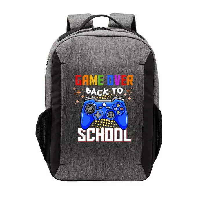 Game Over Back To School Funny Vector Backpack