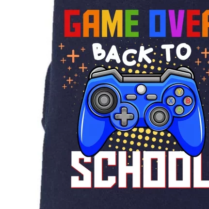 Game Over Back To School Funny Doggie 3-End Fleece Hoodie