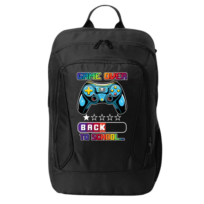 Game Over Back To School Gamer City Backpack