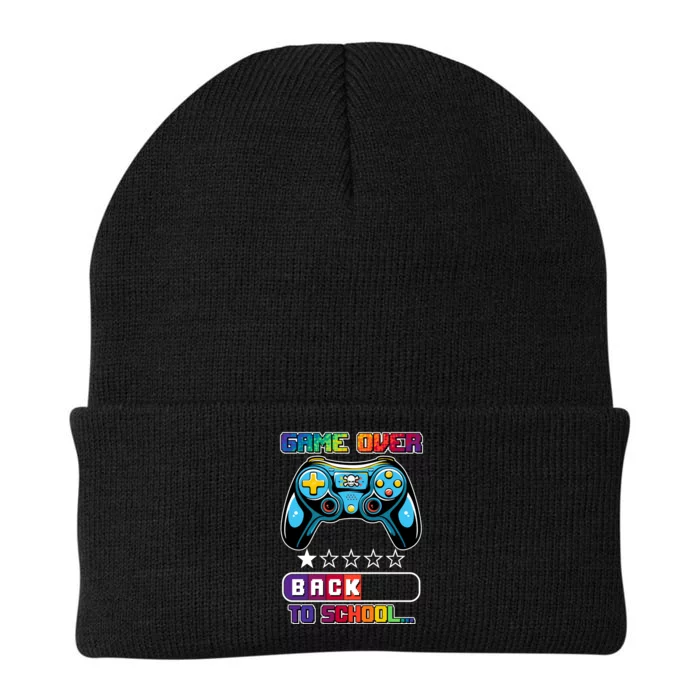 Game Over Back To School Gamer Knit Cap Winter Beanie