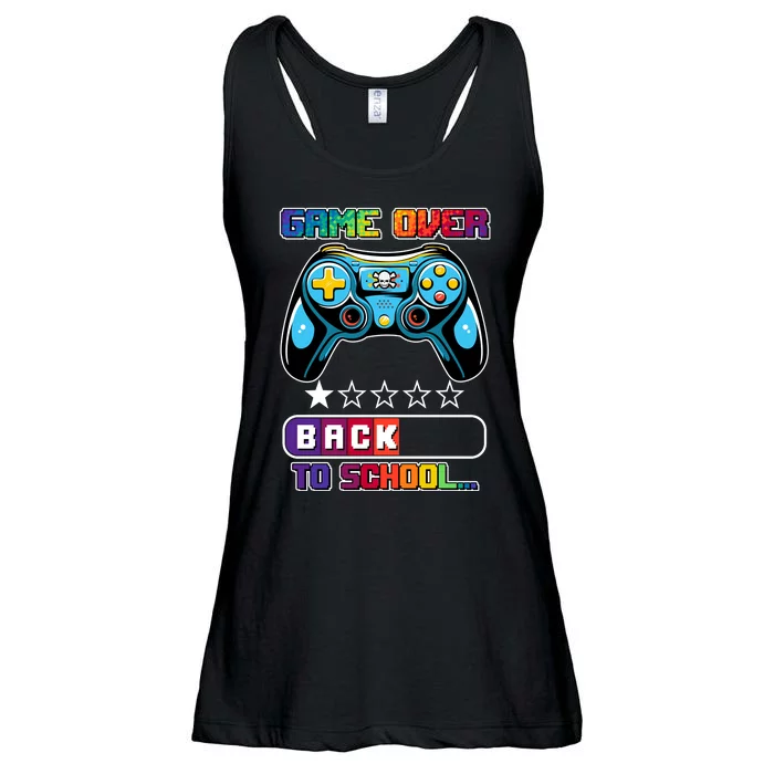 Game Over Back To School Gamer Ladies Essential Flowy Tank