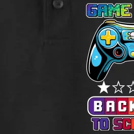 Game Over Back To School Gamer Dry Zone Grid Performance Polo