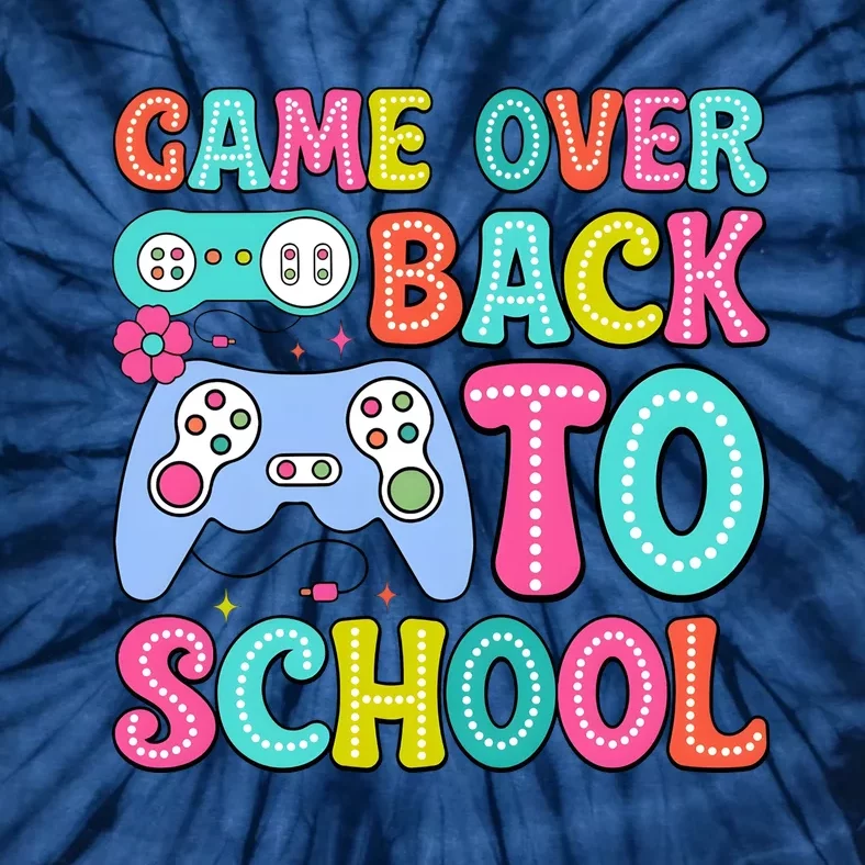 Game Over Back To School Tie-Dye T-Shirt