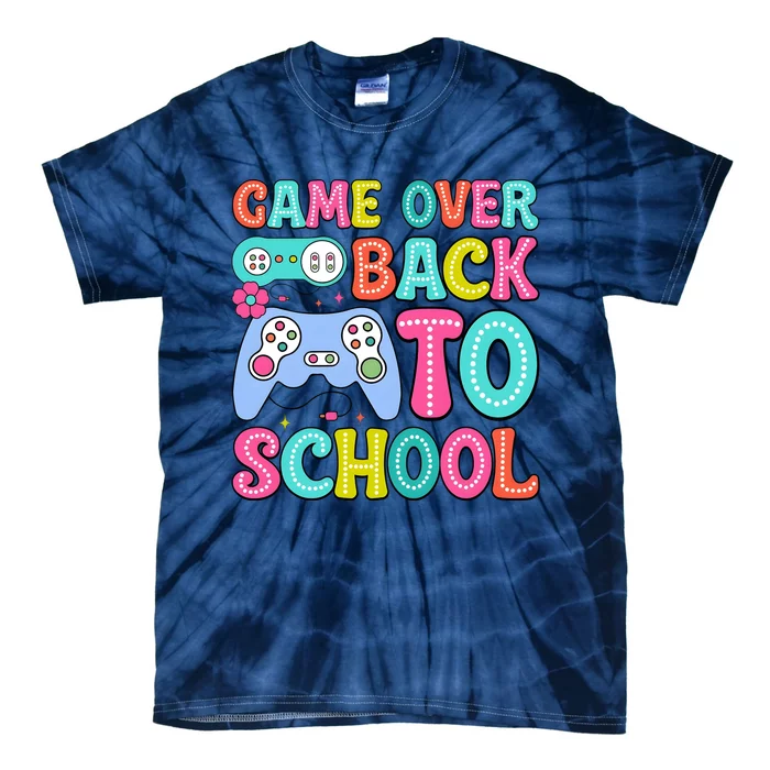 Game Over Back To School Tie-Dye T-Shirt