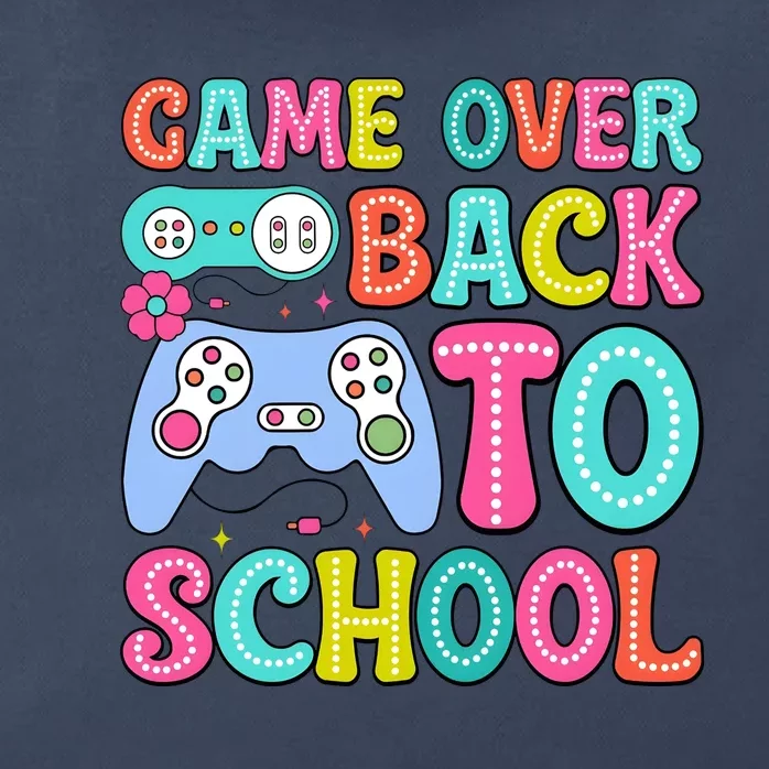 Game Over Back To School Zip Tote Bag