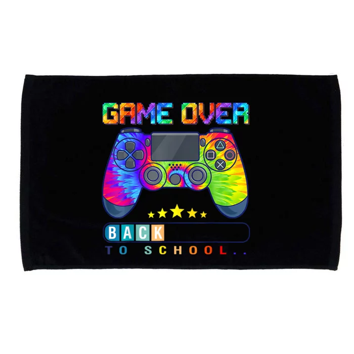 Game Over Back To School Funny Kids First Day School Microfiber Hand Towel