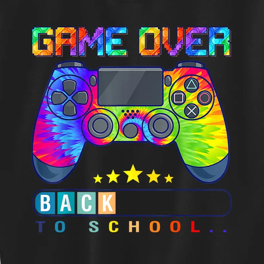 Game Over Back To School Funny Kids First Day School Kids Sweatshirt