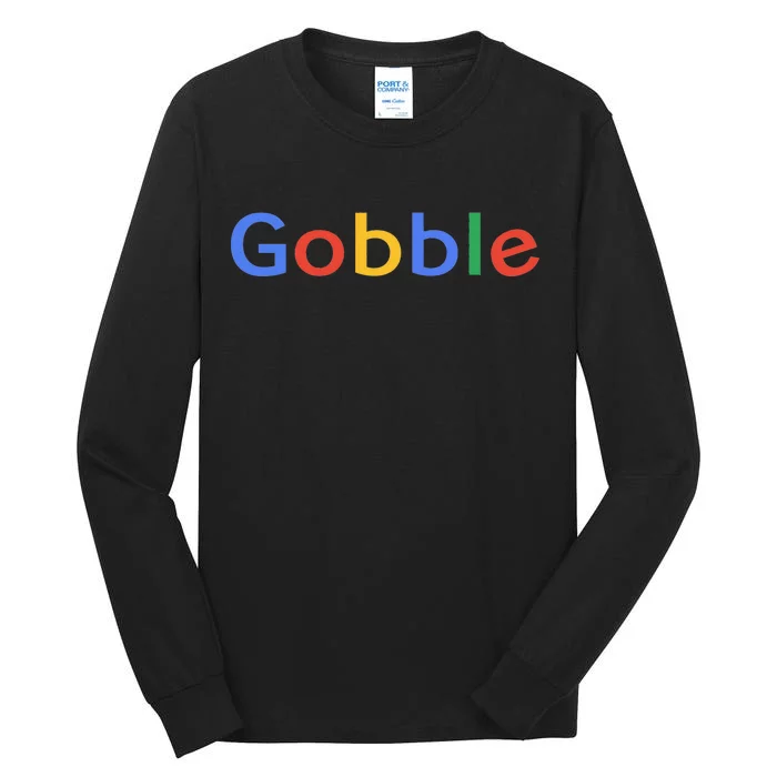 Gobble Classic Colorful Logo Tall Long Sleeve T-Shirt