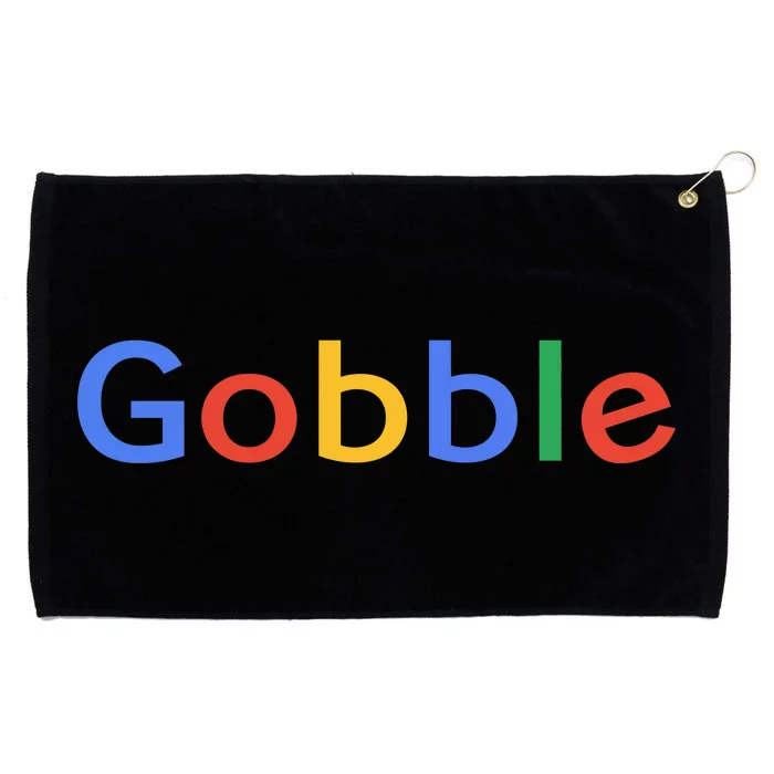 Gobble Classic Colorful Logo Grommeted Golf Towel