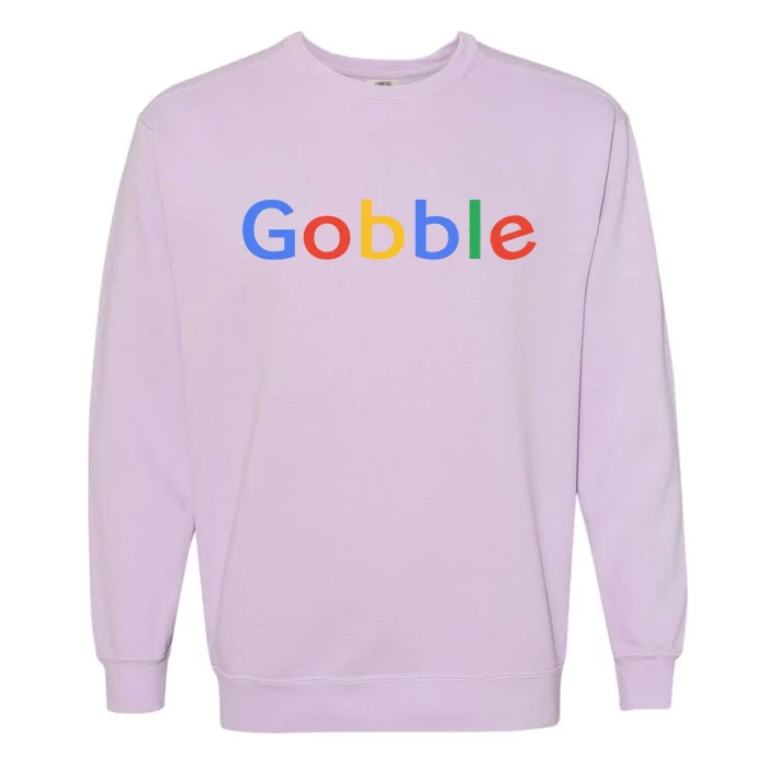 Gobble Classic Colorful Logo Garment-Dyed Sweatshirt