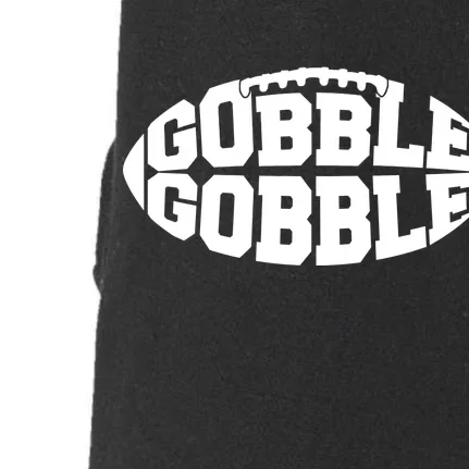 Gobble Gobble Football Doggie 3-End Fleece Hoodie