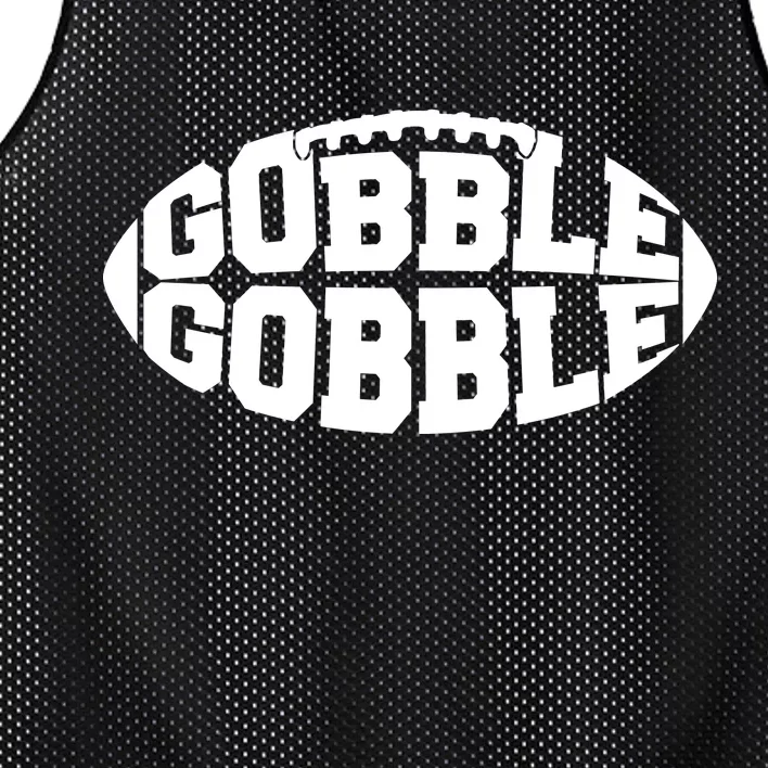 Gobble Gobble Football Mesh Reversible Basketball Jersey Tank