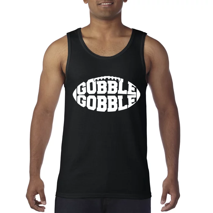 Gobble Gobble Football Tank Top