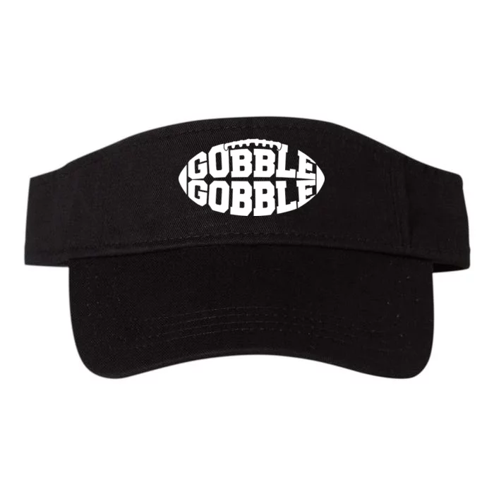 Gobble Gobble Football Valucap Bio-Washed Visor