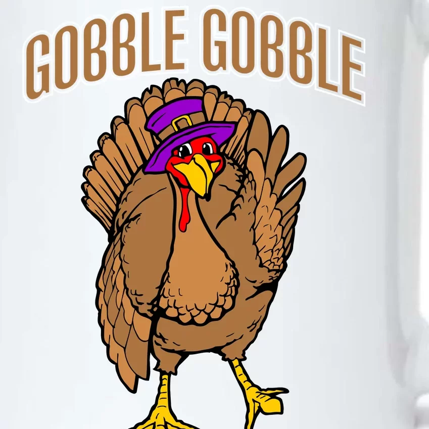 Gobble Gobble Turkey Black Color Changing Mug