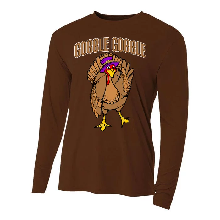 Gobble Gobble Turkey Cooling Performance Long Sleeve Crew