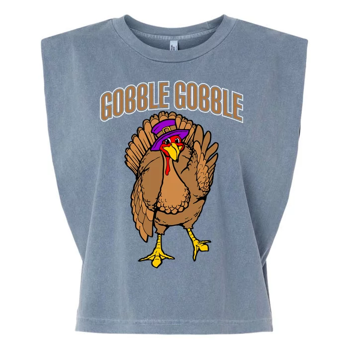 Gobble Gobble Turkey Garment-Dyed Women's Muscle Tee