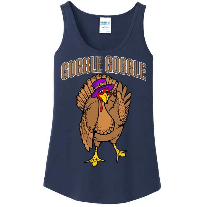 Gobble Gobble Turkey Ladies Essential Tank