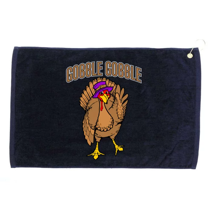 Gobble Gobble Turkey Grommeted Golf Towel