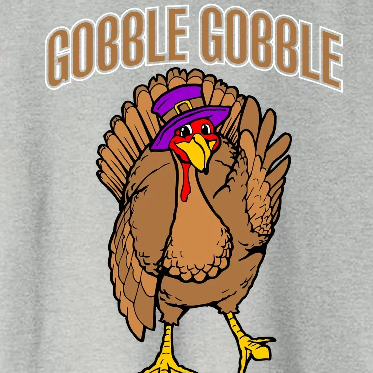 Gobble Gobble Turkey Women's Crop Top Tee