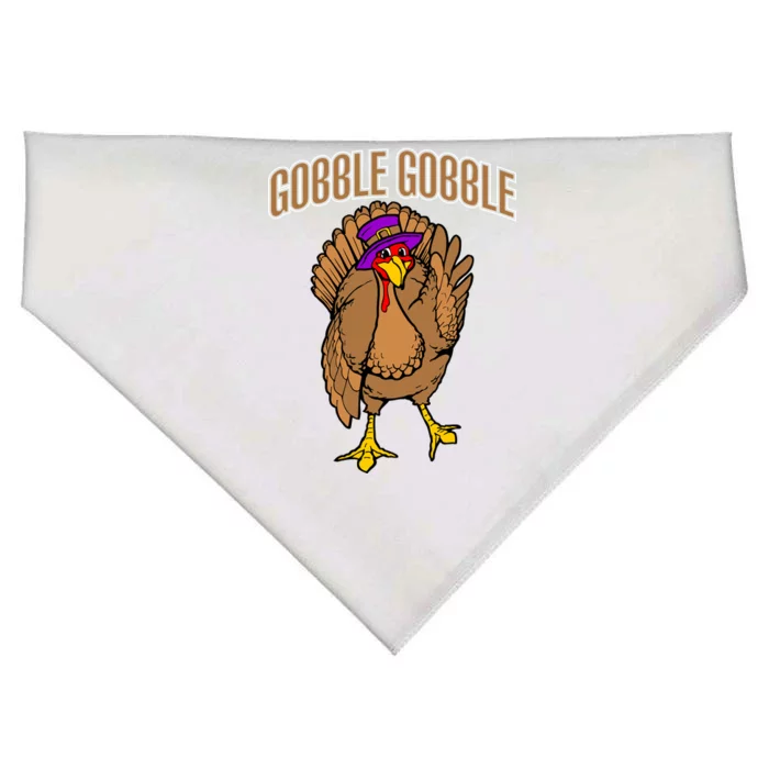 Gobble Gobble Turkey USA-Made Doggie Bandana