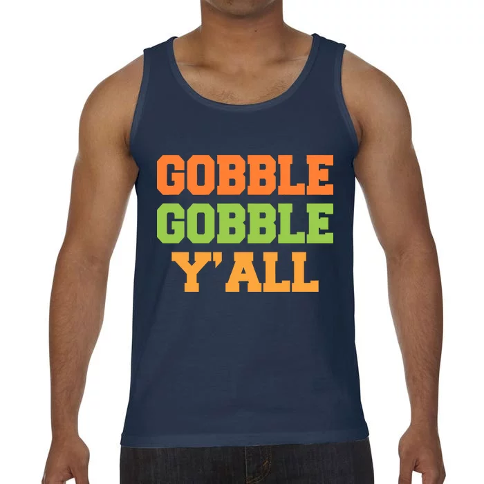 Gobble Gobble Y'All Thanksgiving Comfort Colors® Tank Top