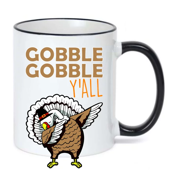 Gobble Gobble Y'all Turkey Black Color Changing Mug