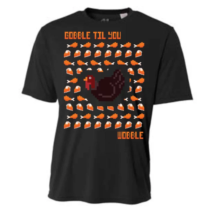 Gobble Til You Wobble Cooling Performance Crew T-Shirt