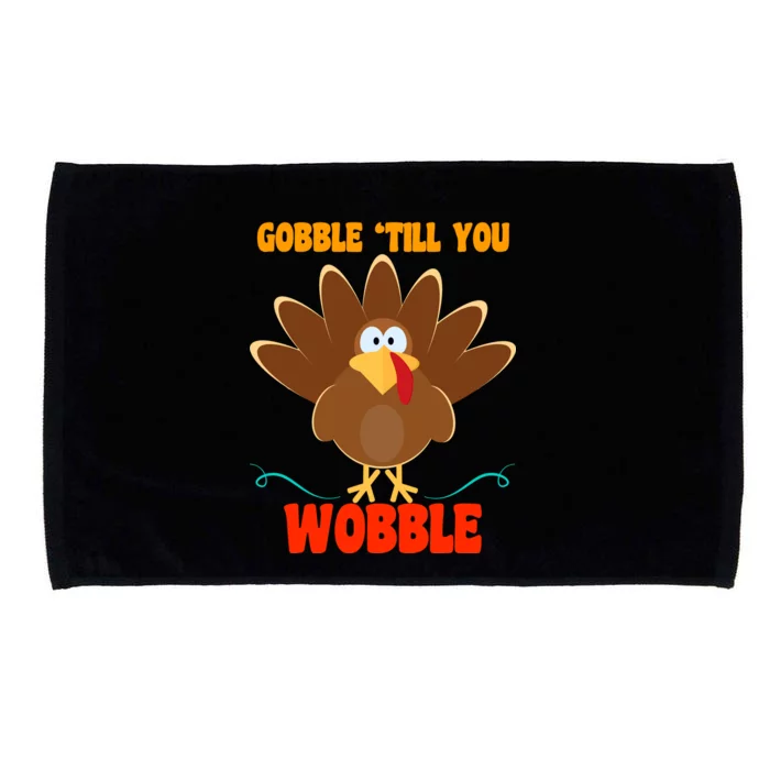 Gobble Till You Wobble Microfiber Hand Towel