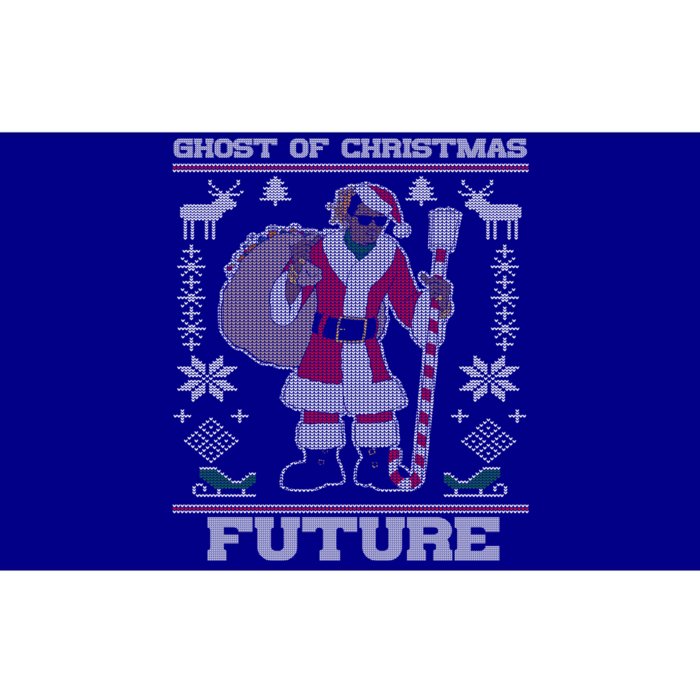 Ghost Of Christmas Future Ugly Christmas Sweater Rap Meaningful Gift Bumper Sticker