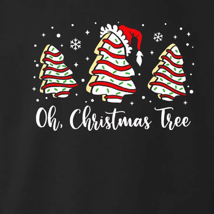 Groovy Oh Christmas Tree Cakes Debbie Becky Jen Cake Lovers Toddler Hoodie