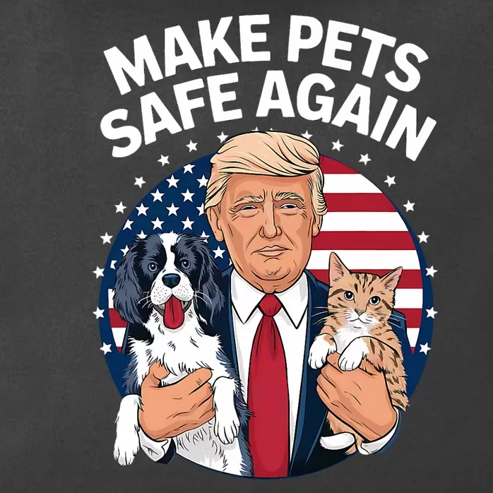 Goose Ohio Cats And Dogs 2024 Debate Make Pets Safe Again Zip Tote Bag